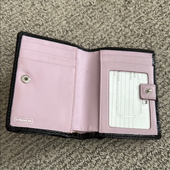 Coach Zebra Print Wallet - Picture 2 of 3